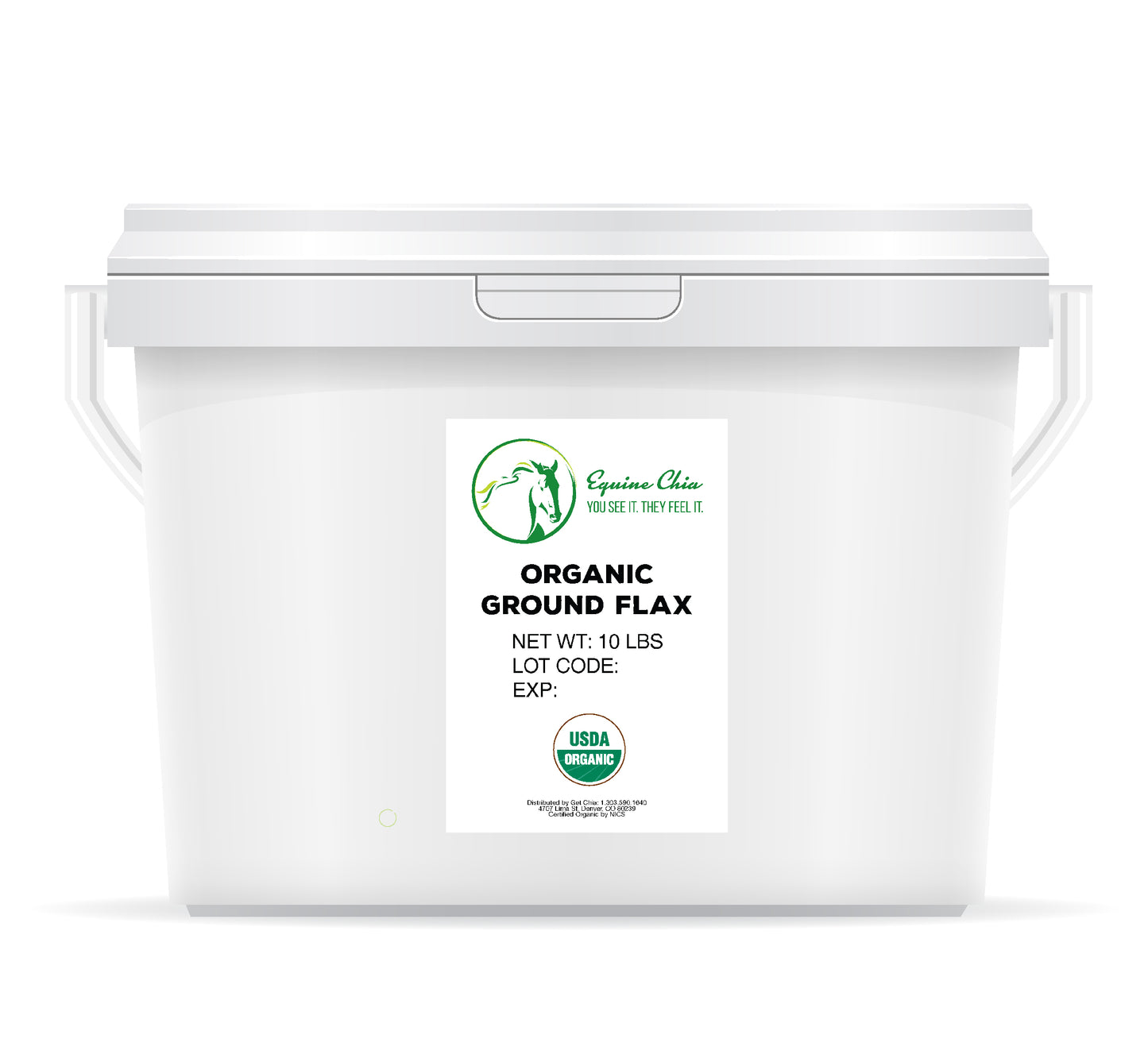 Organic Equine Ground Flax
