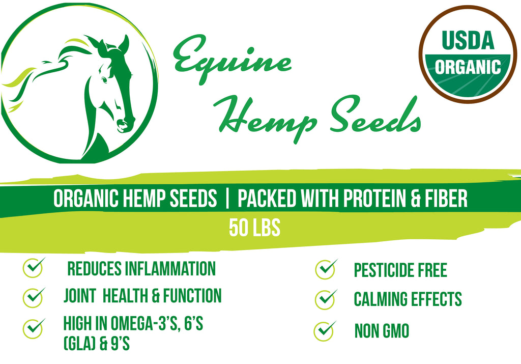 Organic Hemp Seed Bulk Sacks (50 LBS)