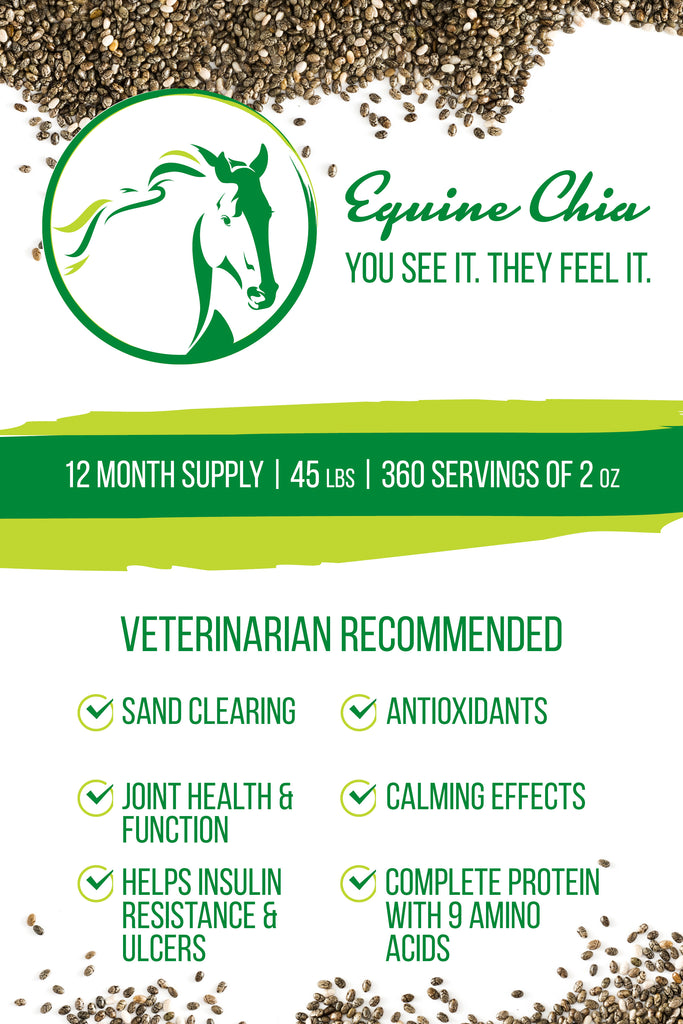 Regular Equine Chia Bulk Sacks (45 LB)