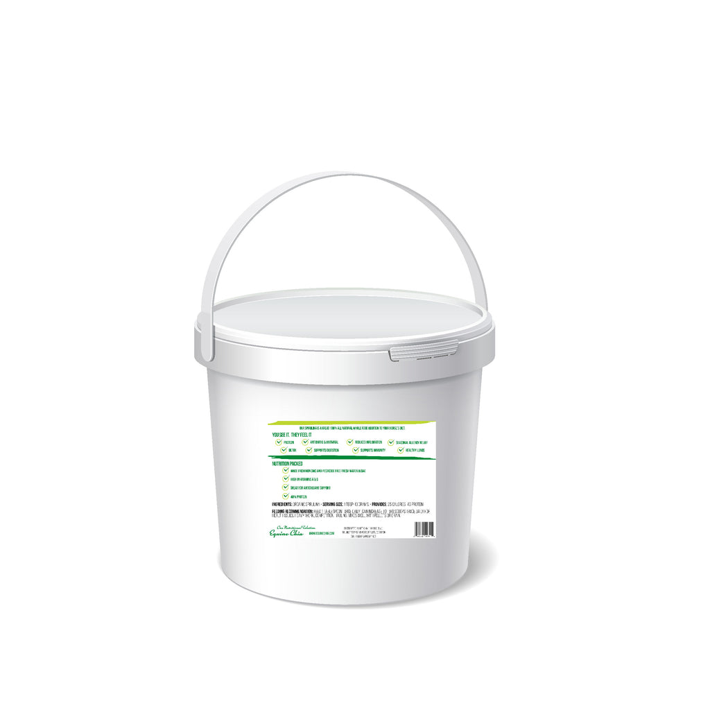 Equine Spirulina-Organic, Non GMO & Pesticide Free